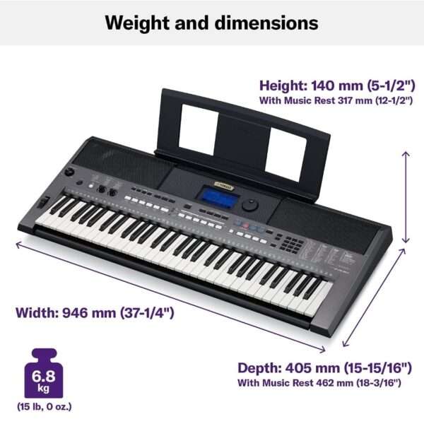 Yamaha I-400 Musical Keyboard - Image 4