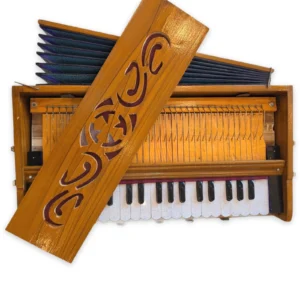 Pine Wood Double-Reed Folding Harmonium